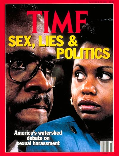 Image result for clarence thomas anita hill